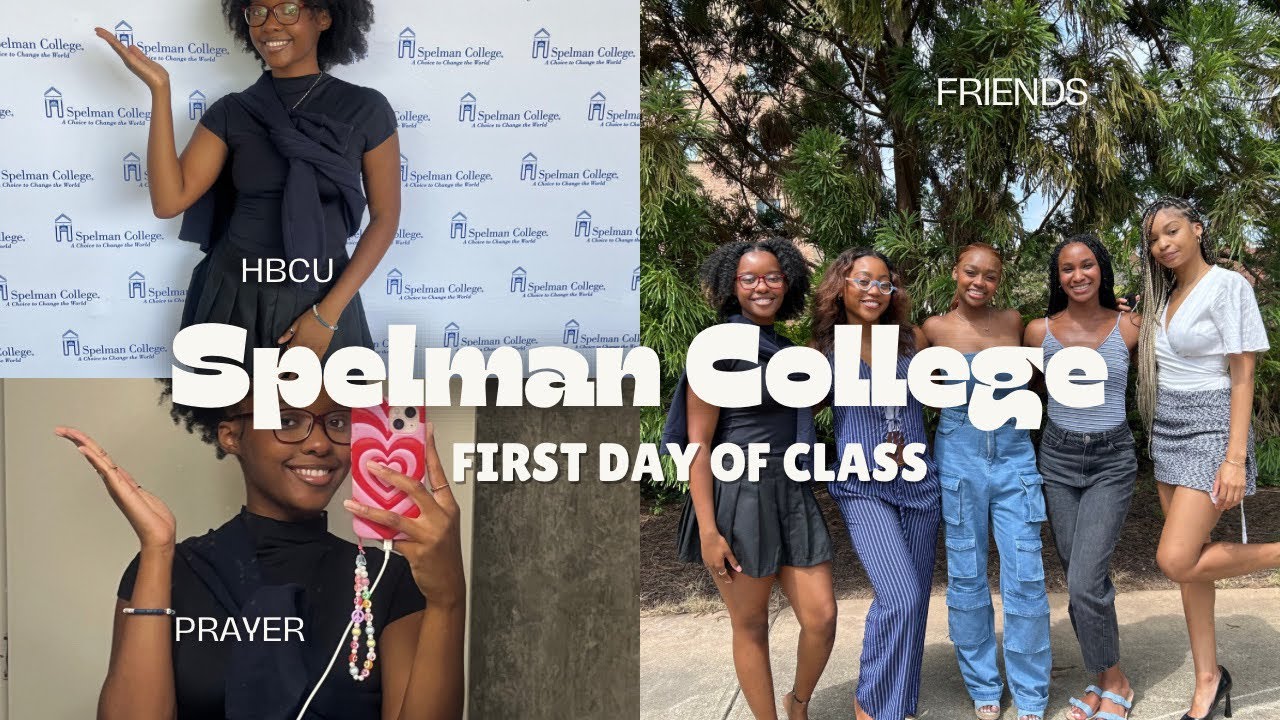 Spelman College First Day of Class Vlog💙 Senior Year! - YouTube