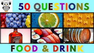 Food & Drink Quiz Trivia #4 | Grapes, Limonana, Pasta, Cointreau, Sushi Rice, Wine Barrel screenshot 2