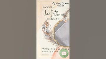 Modern Feather Quilting Quilt-A-Long