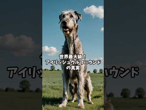 アイリッシュウルフハウンド      ~ 優しい巨人 ~