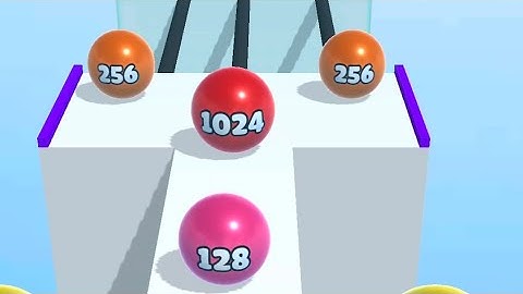 Ball Merge 2048 🟥 Walkthrough Gameplay 🟢 All Levels Android iOS Mobile Game 🔥 Level 39-40