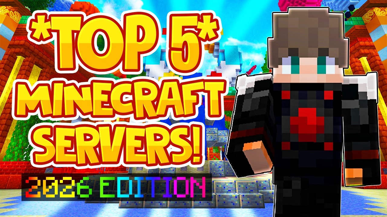 Top 5 MINECRAFT SERVERS To Join In 2026 (1.21+) - YouTube