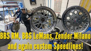 Wheel week! | BBS LM | BBS RM | Zender Milano | Custom speedlines