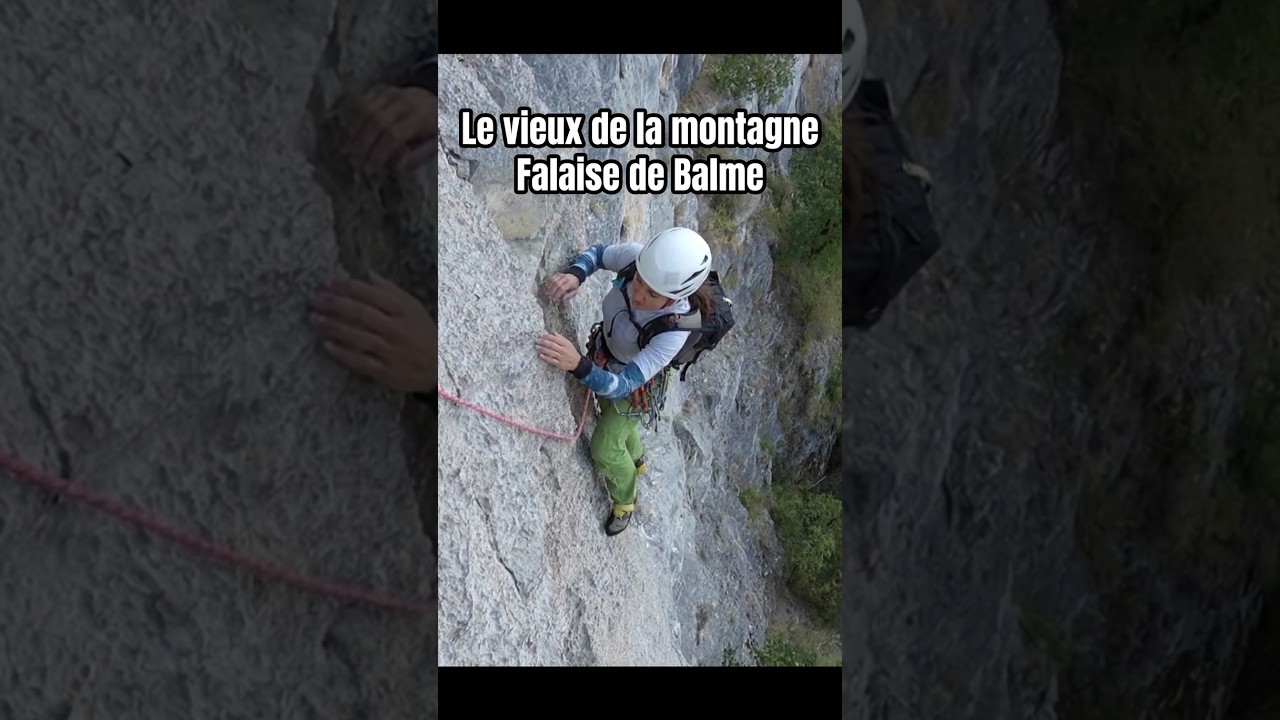 SHORT Le vieux de la montagne Falaise de Balme Haute-Savoie escalade montagne topo