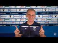 La conférence de presse de Jean-Marc Furlan avant EA Guingamp-AJA