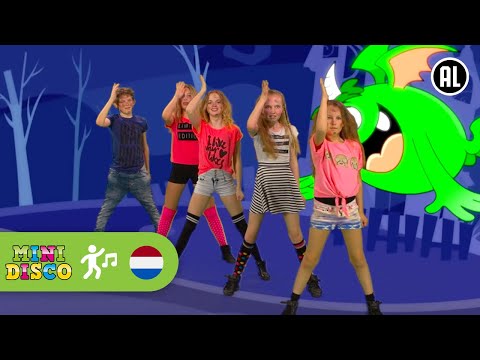 Halloween | Grote Groene Griezelmonster | Kinderliedjes | Griezelliedjes | DANS | Minidisco