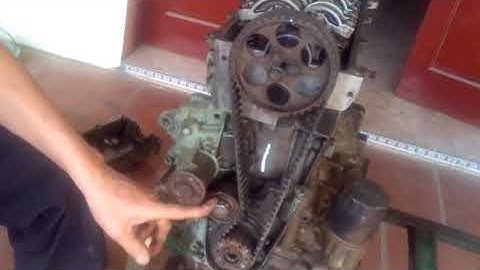 sửa máy nổ Hướng dẫn sử dụng động cơ đốt trong. Bài 4 - Lắp ráp trục cam.