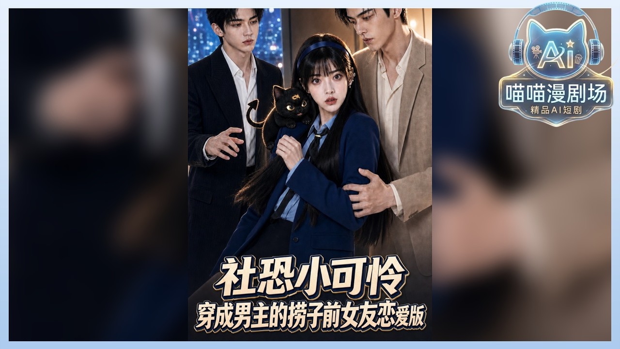 💥《社恐穿书攻略高冷男神》系统逼我撩他,他却反手把我宠上天!🎬 #穿书逆袭 #反套路甜宠 #AI短剧 #CIT1 #喵喵漫剧 #社恐小可怜穿成男主的捞子前女友恋爱版