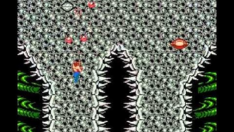 Super Contra (Super C) Nes Gameplay Full Walkthrough [Nostalgia] - No Death (HQ)