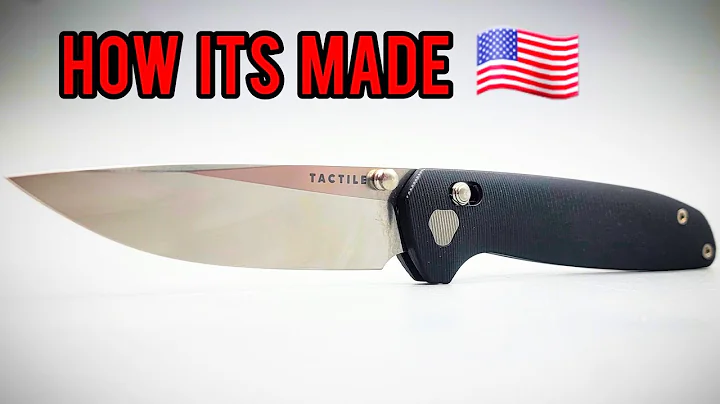 How A Premium Pocket Knife is Made in the USA | Tactile Knife Co