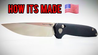 How A Premium Pocket Knife is Made in the USA | Tactile Knife Co