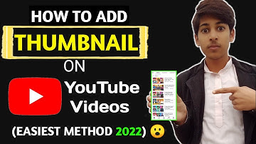 How To Set/Add Thumbnail In YouTube Videos On Android Using Youtube Studio | Tech with mahtab