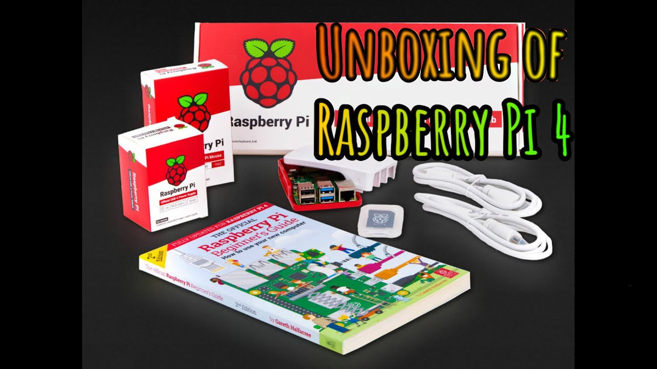 Official Raspberry Pi 4 Computer Desktop Kit -- Unboxing -- - PB TECH ...