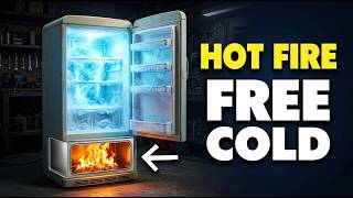 This Refrigerator Runs on FIRE — So How Does It Get Cold?