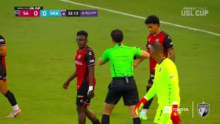 San Antonio FC vs. Miami FC - USL Cup Match Highlights