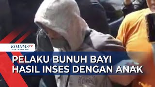 The perpetrator who buried 7 babies was arrested, apparently the result of incest.