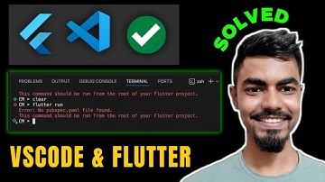 How to Solve Error: No pubspec.yaml File Found in Flutter on VS Code?