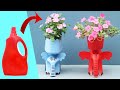 Awesome Flower Pot Ideas _ Recycle A Plastic Bottle To Make A Beautiful Elephant Flower Pot