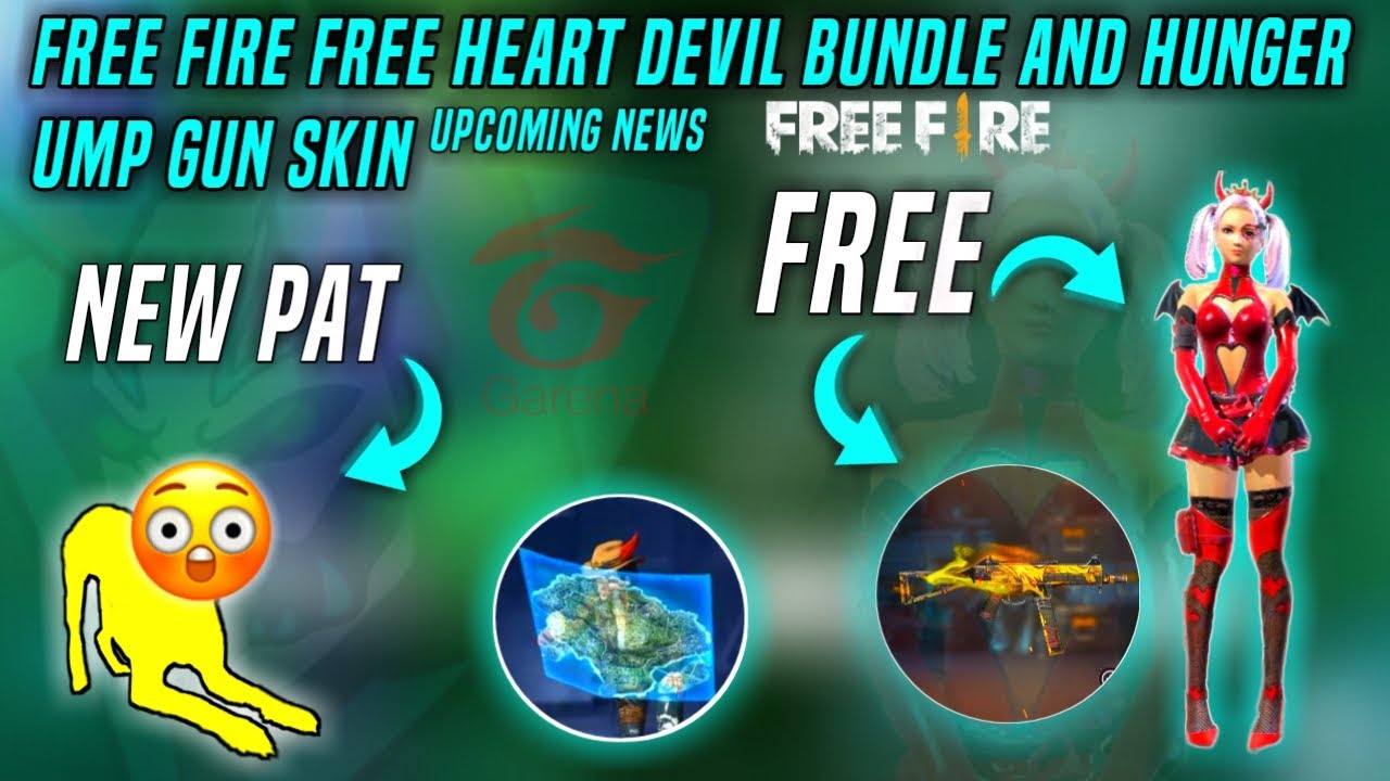 Free Fire New Event's And Heart Devil Bundle Free | Hunger ...