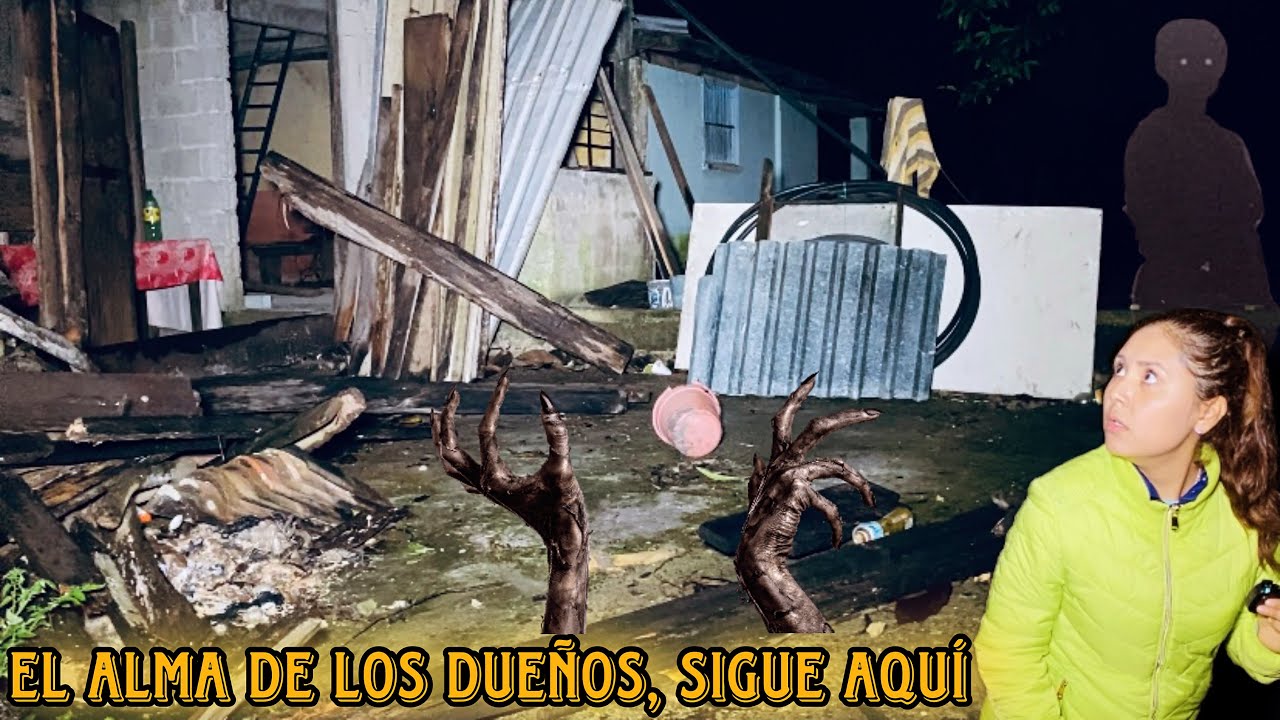 En la casa ABANDONADA aun habitan los dueños del MAS ALLA (IMPACTANTE)💀