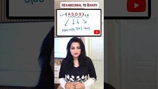 Hexadecimal to Binary Conversion in Seconds🔥 | Digital Electronics | Computer Science #shorts Hexadecimal to Binary Conversion in Seconds🔥 | Digital Electronics | Computer Science #shorts