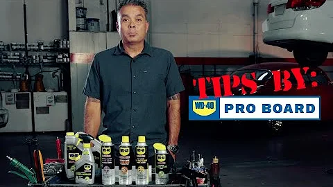 Tips By WD-40 PRO Board: Selecting the Right Cleaner and Degreaser