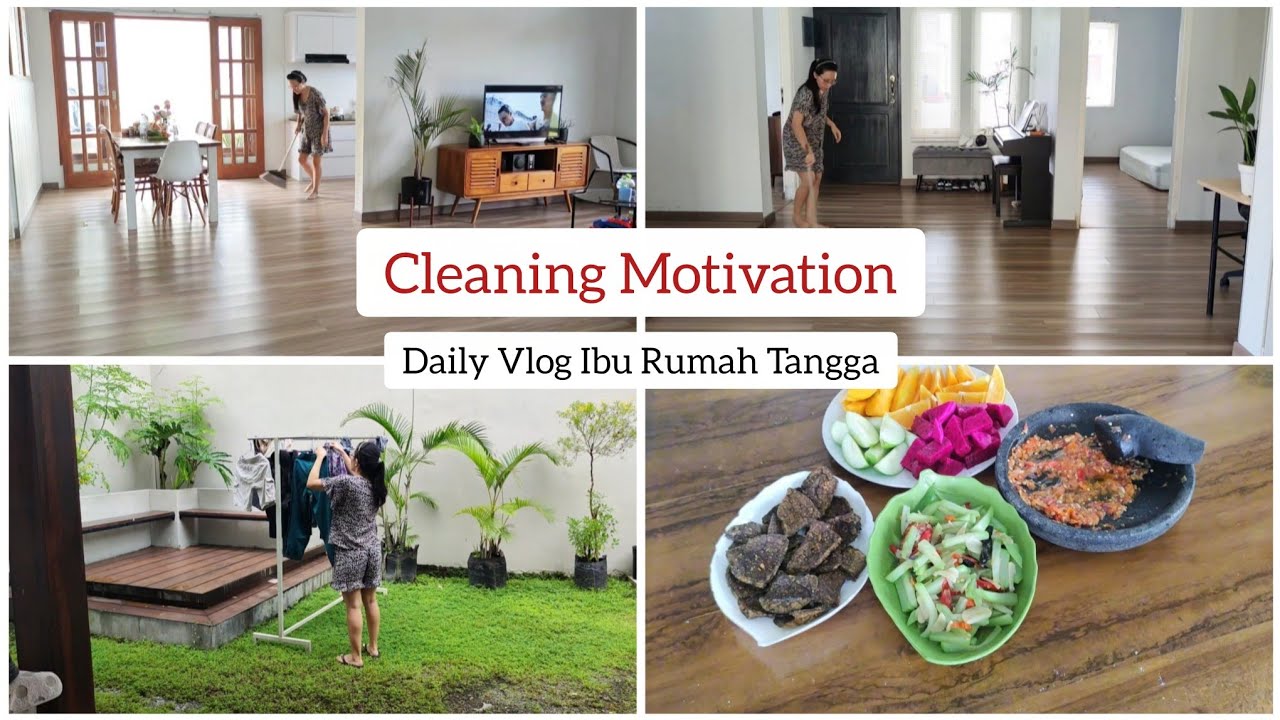 Bersih-bersih rumah minimalis || Masakan Rumahan || Ibu rumah tangga