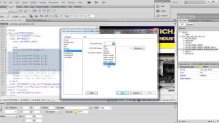 Dreamweaver - 11 - Adding 1st, 2nd, 3rd CSS rules in defining the menu system