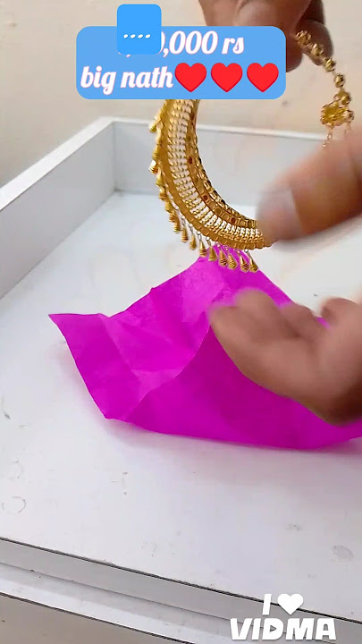 Bridal Gold Nath Designs || #shorts #gold #jewellery #trending #viral #short