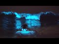 Why are the Waves Glowing? Skimboarding during a Rare Natural Phenomenon