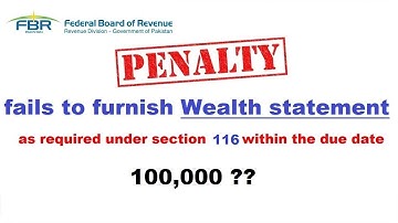 #Wealth #Statement & Tax Notice u/s 116(1)|#FBR #Iris #Pakistan #Live #Tax #Show by #Tax Dosti