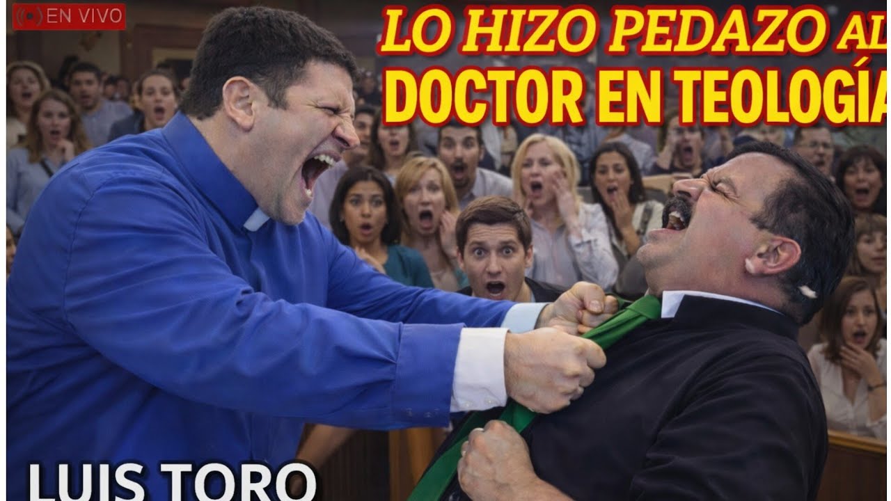 LUIS TORO LO HIZO PEDAZOS 📖 UN DOCTOR EN TEOLOGÍA TERMINÓ SUPLICANDO PERDÓN