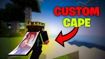 Make your own cape in Mcpe/BE 1.21 | With physics animation😍