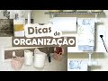 IDEIAS DE ORGANIZAÇÃO PARA CASA: Cozinha e Lavanderia