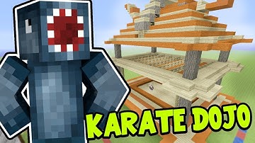 Minecraft Xbox   KARATE DOJO!!   Building Time! #43