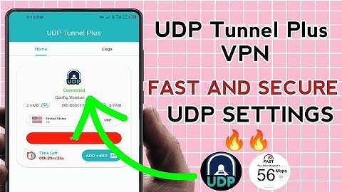 How To Setup UDP Tunnel Plus VPN with UDP Settings for fast and Secure online Browsing