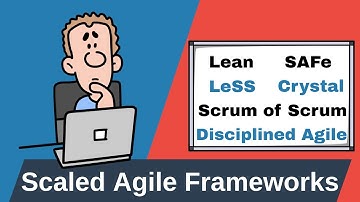 Uitleg over het Scaled Agile Framework – Lean, SAFe, Scrum of Scrums, LeSS, DA, Crystal + PMP-vragen