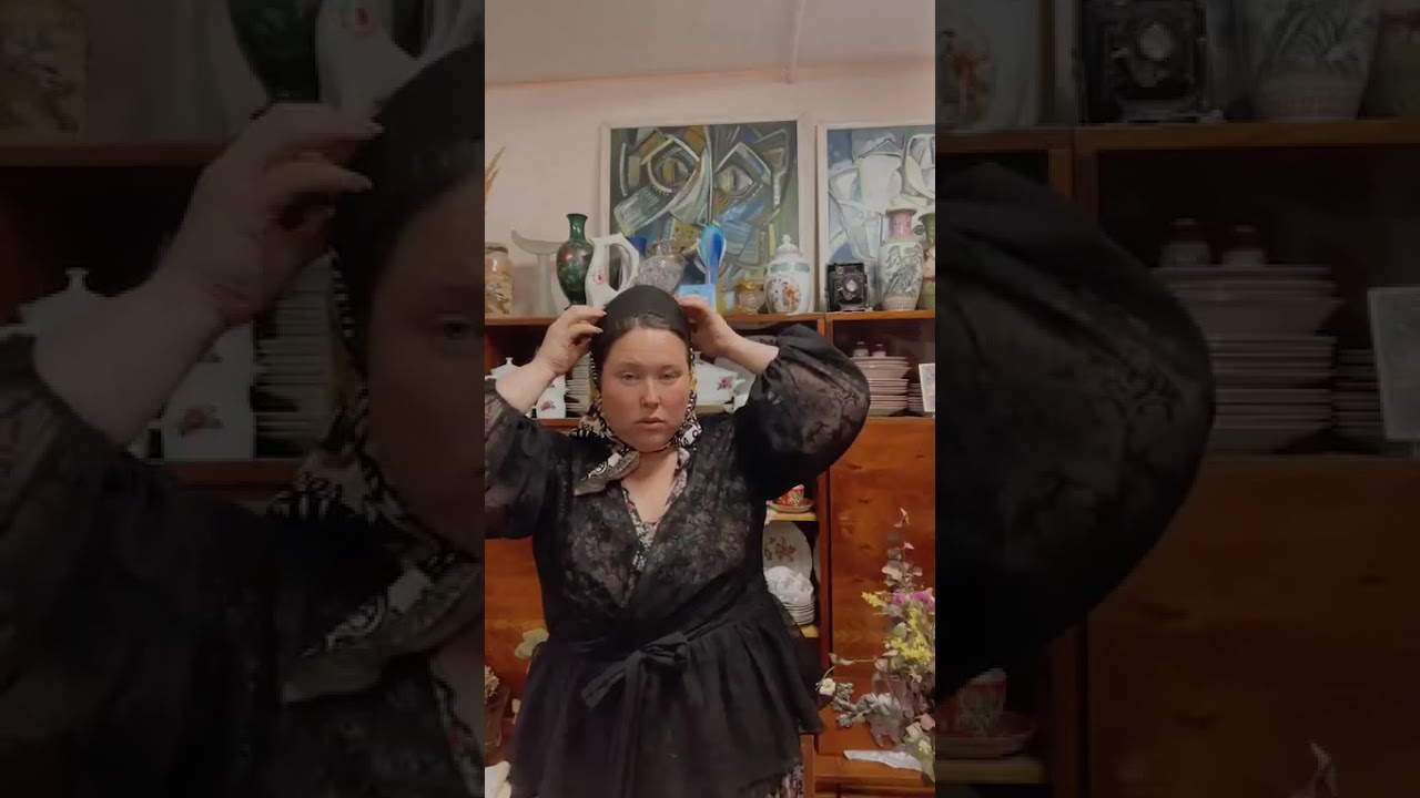 Разбираем наследство советской модницы ч.2 платки . 