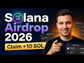 How to Claim Solana Airdrop 2026 — FREE SOL Tokens | Phantom Wallet Tutorial