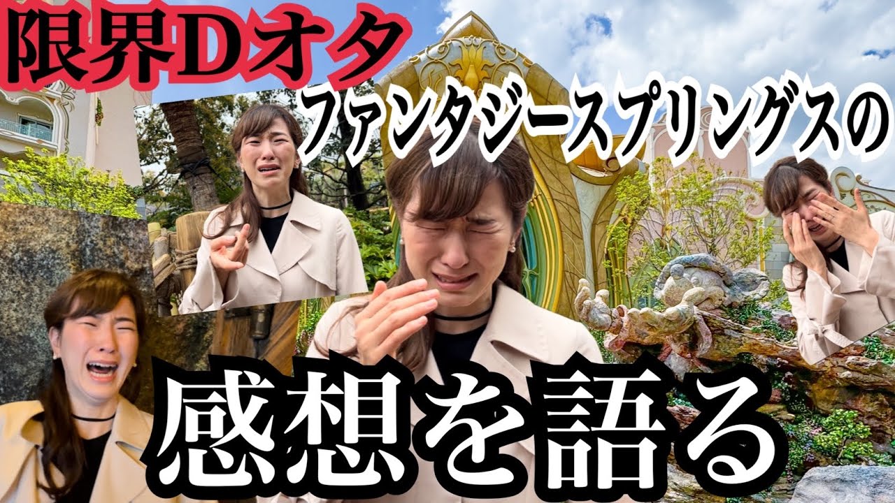 【ファンタジースプリングス】限界Dオタが新エリアに行ったら涙が止まらなくなった話〈Fantasy Springs〉