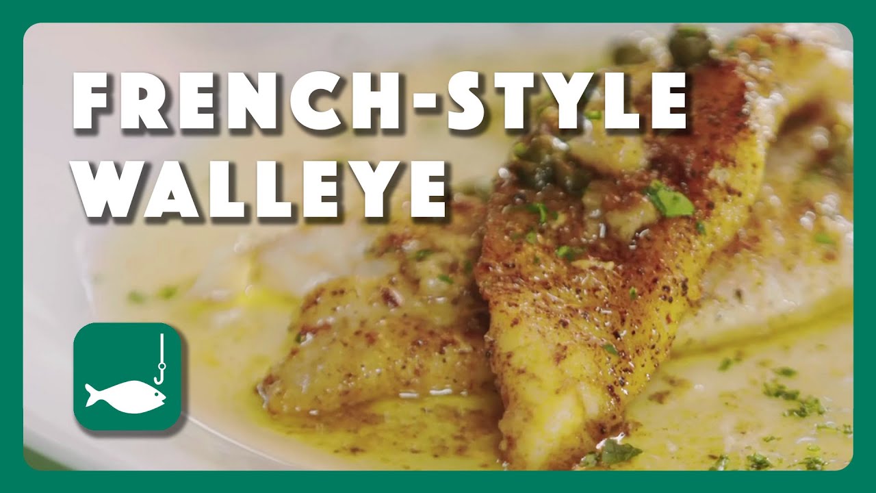 FrenchStyle Walleye with Butter and Capers YouTube