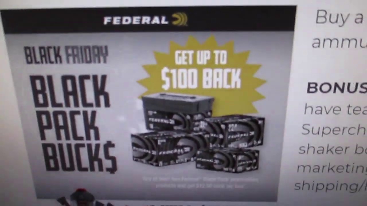 new-federal-black-pack-rebate-youtube