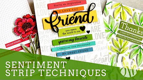 Sentiment Strip Tips and Techniques