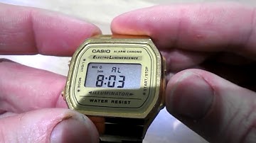 Casio 3298 how to set the beep sound