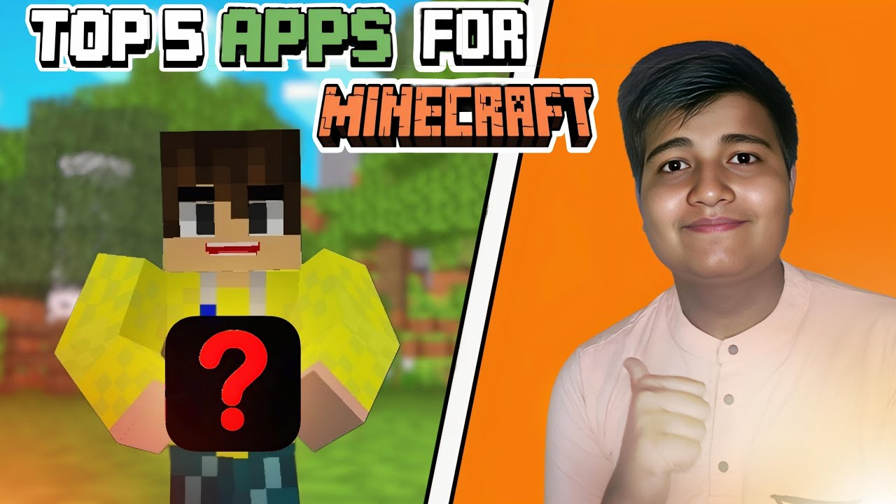Top 5 Apps For Minecraft Pe 1.21+ | MINECRAFT - YouTube