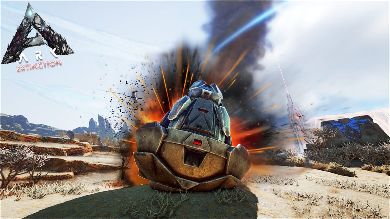 ARK - LA CAPSULA MISTERIOSA DEL ESPACIO!! 😱😱 #19 - EXTINCTION - Nexxuz ark survival evolved admin commands