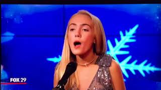 Avery sings All I Want For Christmas Is You on FOX-29 Good Day Philadelphia Christmas show 12/25/