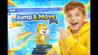 Scratch Tutorial: How to Make a Sprite Jump & Move 🎮✅