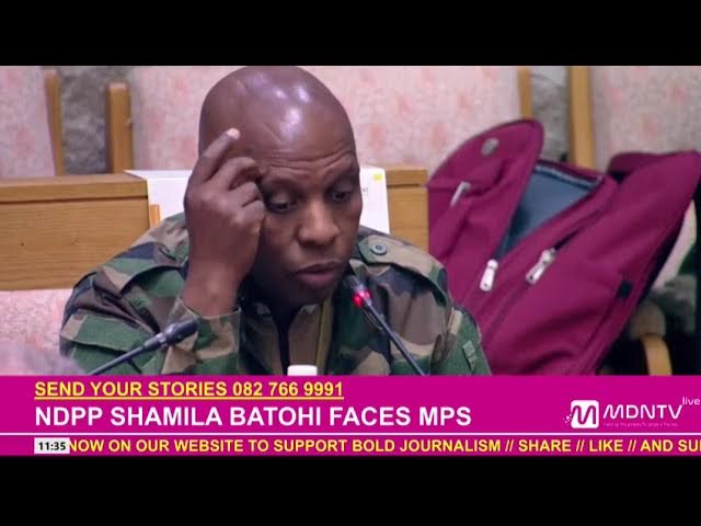 WATCH: JULIUS MALEMA SLAMS SHAMILA BATOHI FOR REFUSING TO REVEAL NAMES OF CRIMINAL SYNDICATE