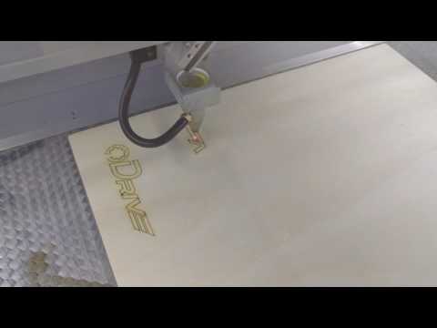 Laser engraving the ODrive logo @ODriveRobotics